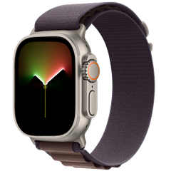 Смарт-годинник Apple Watch Ultra 2 GPS + Cellular 49mm Titanium Case with Indigo Alpine Loop - Large (MREW3/MRFG3)