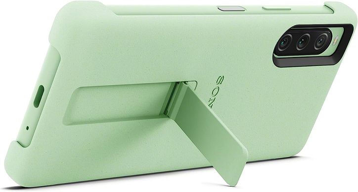 Стильний чохол із підставкою для Sony Xperia 10 V Sage Green (XQZ-CBDC)
