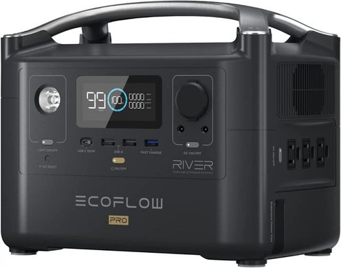 Зарядная станция EcoFlow RIVER Pro (720 Вт·ч)