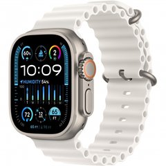Смарт-часы Apple Watch Ultra 2 GPS + Cellular 49mm Titanium Case with White Ocean Band (MREJ3/MRF93)