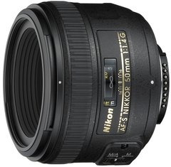 Объектив Nikon AF-S 50 mm f/1.4G (JAA014DA)