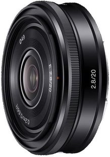 Объектив Sony E 20 mm f/2.8 для камер NEX (SEL20F28.AE)