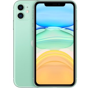 Смартфон Apple iPhone 11 64GB Green (slim box) (MHDG3)