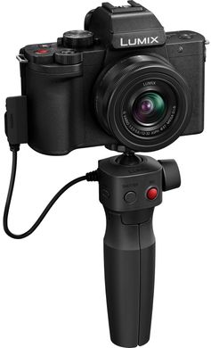 Фотоаппарат PANASONIC DC-G100 + 12-32mm Black + рукоятка-штатив (DC-G100VEE-K)