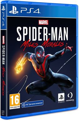 Игра Marvel Spider-Man: Miles Morales (PS4, Русская версия)