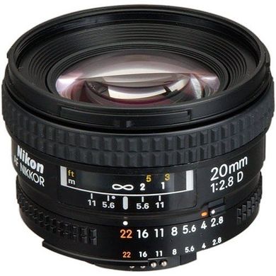 Объектив Nikon AF 20mm f/2.8D (JAA127DA)