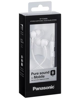 Наушники Panasonic RP-TCM360GCW White