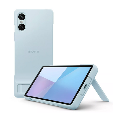 Стильный чехол-подставка для Sony Xperia 10 VI Blue (XQZ-CBESL)