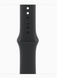 Apple Watch Series 10 46mm Jet Black Aluminum Case with Black Sport Band M/L (MWWQ3)