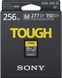 Карта пам'яті Sony 256GB SDXC C10 UHS-II U3 ​​V60 R277 / W150MB / s Tough (SFM256T.SYM)