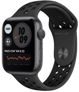 Смарт-годинник Apple Watch Nike SE Space Gray 40mm /Black Nike Sport Band