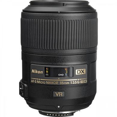 Об&#039;єктив Nikon AF-S DX 85 мм f/3.5G ED Micro (JAA637DA)
