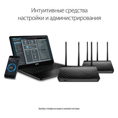 Роутер Asus RT-AC67U AC1900 WiFi (2 pack)