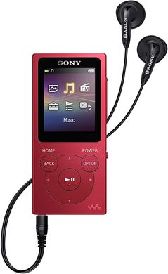 MP3 плеер Sony Walkman NW-E394, Red