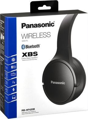 Наушники Bluetooth Panasonic RB-HF420BGEK Black