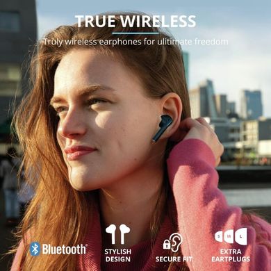 Наушники Bluetooth Trust Nika Touch True Wireless Mic Blue