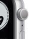 Смарт-часы Apple Watch Nike SE Silver 44mm Pure Platinum/Black Nike Sport Band - Regular