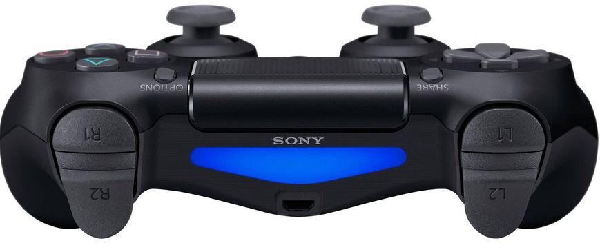 Беспроводной геймпад Sony Dualshock 4 V2 Jet Black для PS4 (FIFA 21+PSPlus 14 дней) (9835325)
