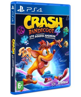 Игра Crash Bandicoot 4: It's About Time (PS4, Российские субтитры)