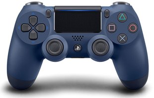 Беспроводной геймпад Sony Dualshock 4 V2 Midnight Blue для PS4 (9874768)