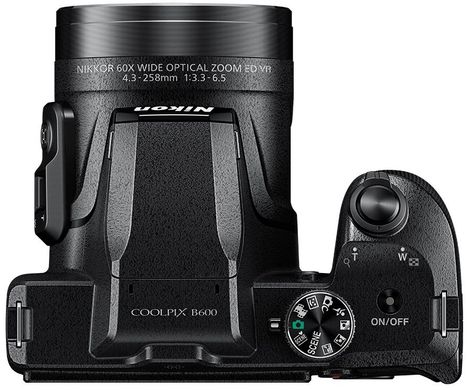 Фотоапарат NIKON Coolpix B600 Black (VQA090EA)