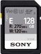 Карта пам'яті Sony 128GB SDXC C10 UHS-II U3 ​​V60 R270 / W120MB / s Entry (SFE128.AE)