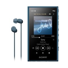 Музичний плеєр Sony Walkman NW-A105HN, Блакитний
