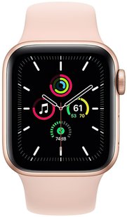 Смарт-годинник Apple Watch SE GPS 40mm Gold Aluminium Case with Pink Sand Sport Band Regular