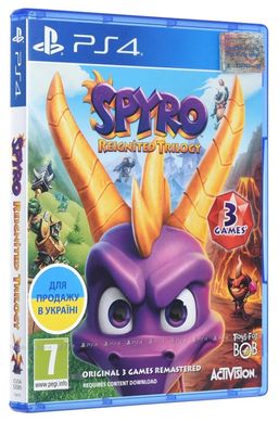 Игра Spyro Reignited Trilogy (PS4, Английский язык)