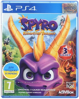 Гра Spyro Reignited Trilogy (PS4, Англійська мова)