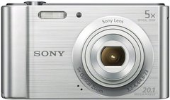 Фотоаппарат Sony DSC-W800, Silver