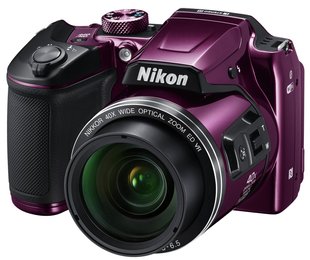 Фотоапарат NIKON Coolpix B500 Purple (VNA952E1)