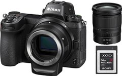 Фотоапарат NIKON Z6+24-70 F4.0+FTZ Mount Adapter+64GB XQD (VOA020K009)
