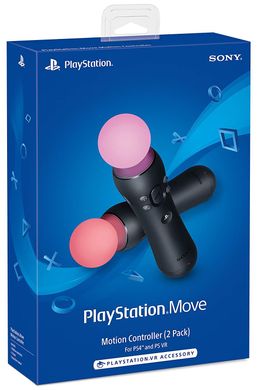 Набор из 2-ух контроллеров движения Sony PlayStation® Move (9924265)