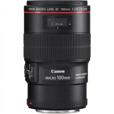 Объектив Canon EF 100 mm f/2.8L IS USM Macro (3554B005)