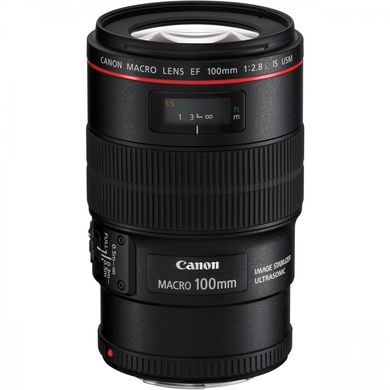 Объектив Canon EF 100 mm f/2.8L IS USM Macro (3554B005)