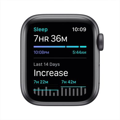 Смарт-годинник Apple Watch SE GPS 40mm Space Gray Aluminium Case with Black Sport Band Regular