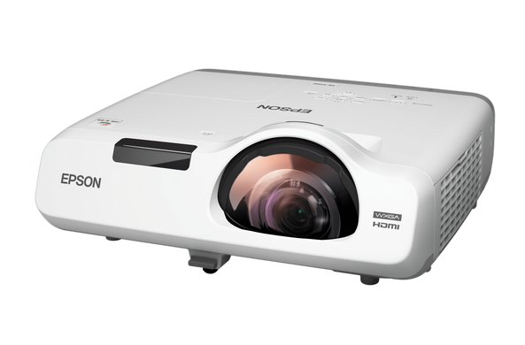 Короткофокусный проектор Epson EB-535W (3LCD, WXGA, 3400 ANSI lm) (V11H671040)