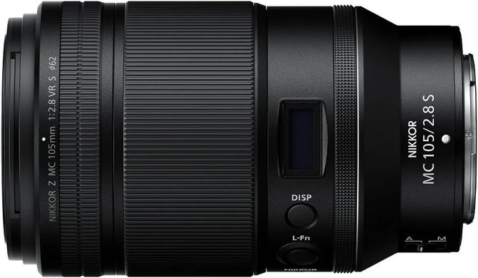 Об&#039;єктив Nikon Z MC 105mm f/2.8 VR S Macro (JMA602DA)