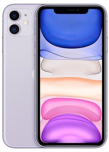 Смартфон Apple iPhone 11 128GB Purple (slim box) (MHDM3)