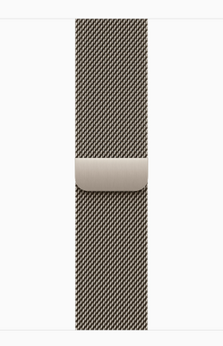 Apple Watch Series 10 GPS + LTE, 46mm Natural Titanium Case with Natural Milanese Loop S/M (MC7Q4)