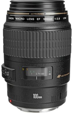 Об&#039;єктив Canon EF 100 mm f/2.8 USM Macro (4657A011)