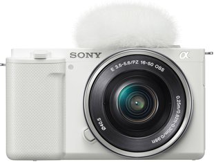 Фотоаппарат SONY ZV-E10 + 16-50 White (ZVE10LW.CEC)