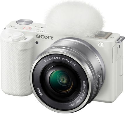 Фотоапарат SONY ZV-E10 + 16-50 White (ZVE10LW.CEC)