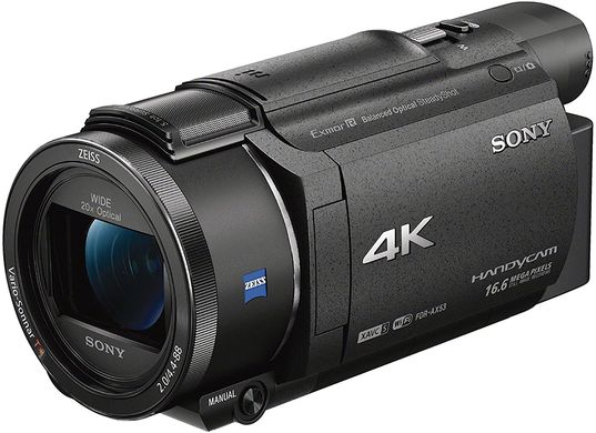 Видеокамера SONY FDR-AX53 Black (FDRAX53B.CEL), Чорний; Чорний