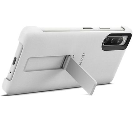 Стильний чохол із підставкою для Sony Xperia 10 IV (XQZ-CBCC/H) White