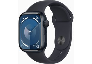 Apple Watch Series 9 41mm Midnight Aluminum Case with Midnight Sport Band S/M (MR8W3)