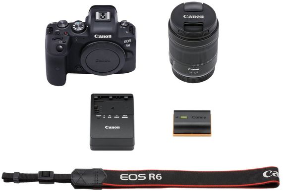 Фотоапарат CANON EOS R6 + RF 24-105 f/4-7.1 IS STM (4082C046)