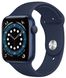 Смарт-годинник Apple Watch Series 6 GPS 44mm Blue Aluminium Case with Deep Navy Sport Band Regular