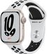 Смарт-годинник Apple Watch Series 7 Nike Starlight 41mm Pure Platinum/Black NikeBand